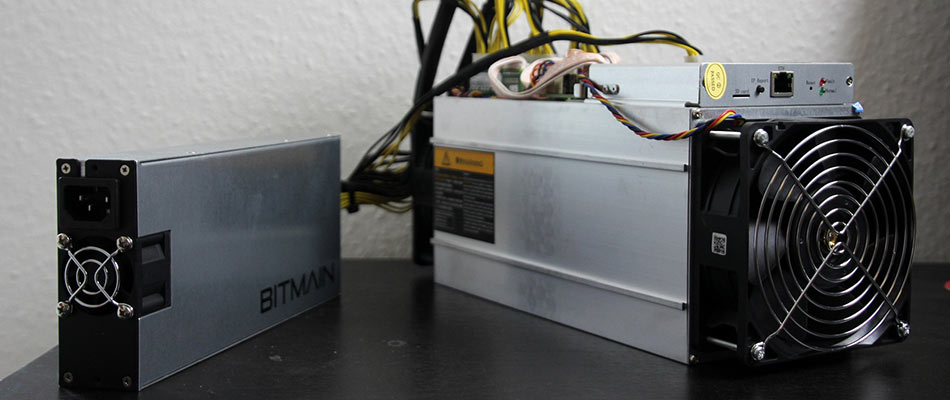 Photo of an ASIC Miner for mining Cryptocurrency